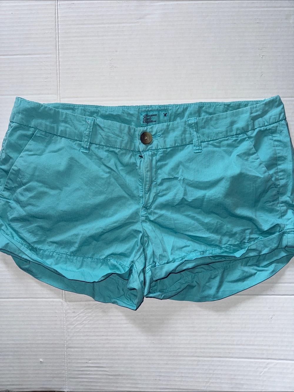 Vintage American Eagle Outfitters Turquoise Athletic Shorts
